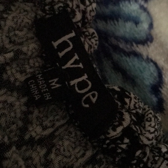 This is a black and white crop top - Picture 2 of 2